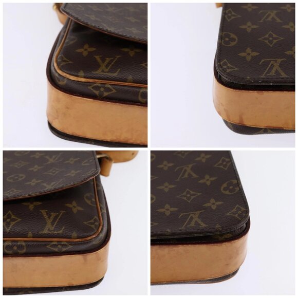 LOUIS VUITTON Monogram Cartouchiere GM Shoulder Bag M51252 LV Auth BA5913 - Picture 14 of 16